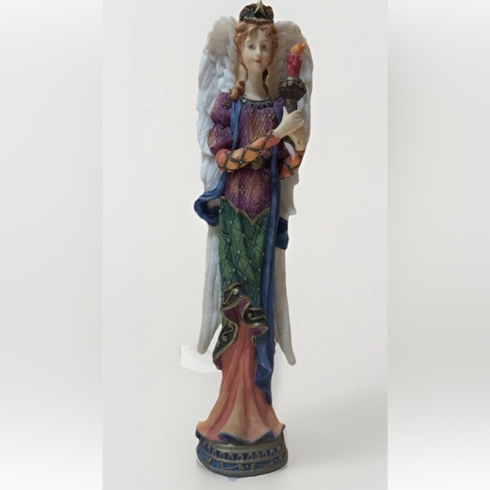 Lenox 1998 Angels of Life Collection Resin Pencil Figurine 8.75 inches Rare